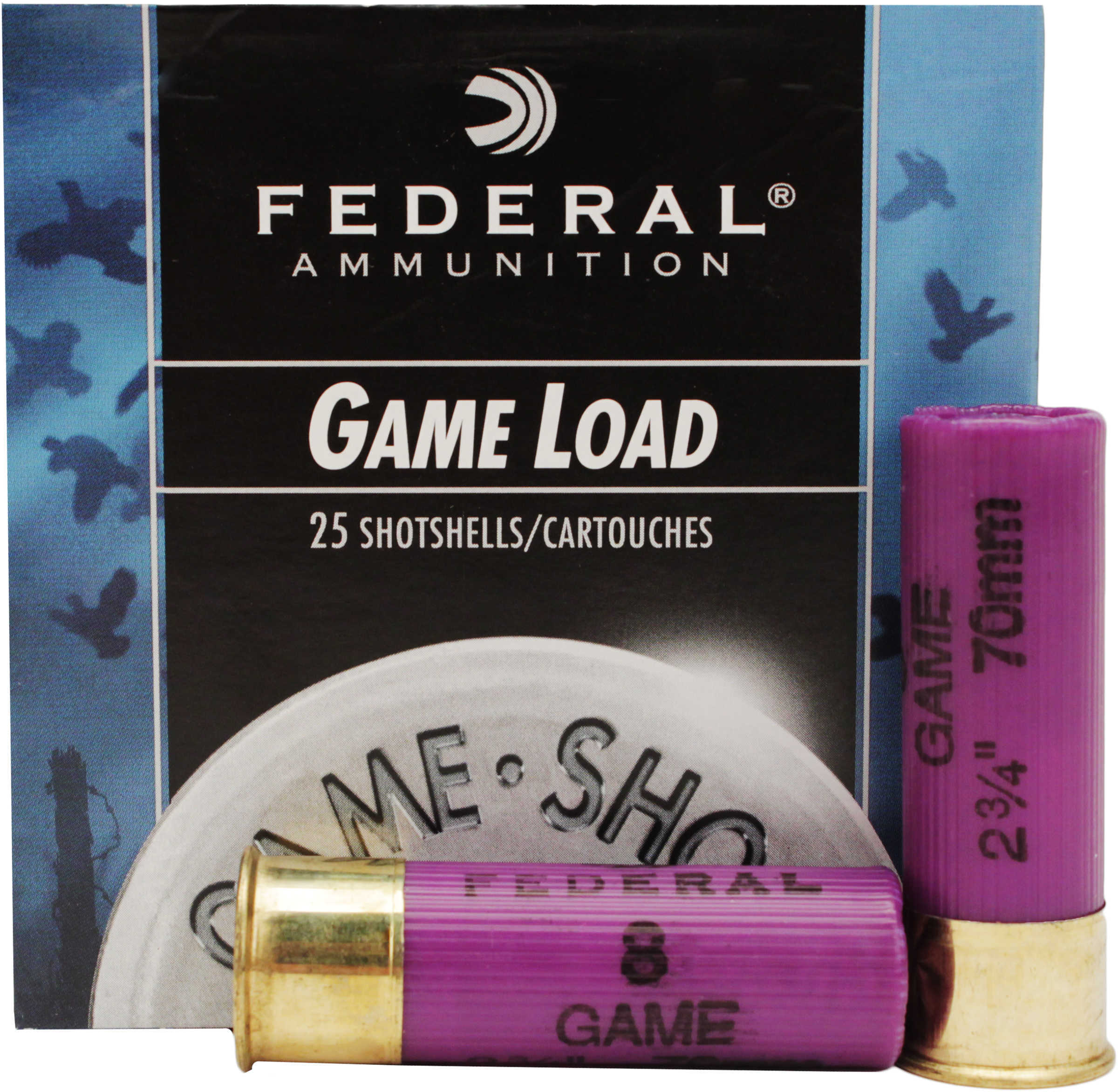 Federal 16 Gauge Shot shells Game Load 2 3/4" 2 1/2 Dram 1Oz 8 Shot Ammunition Md: H1608