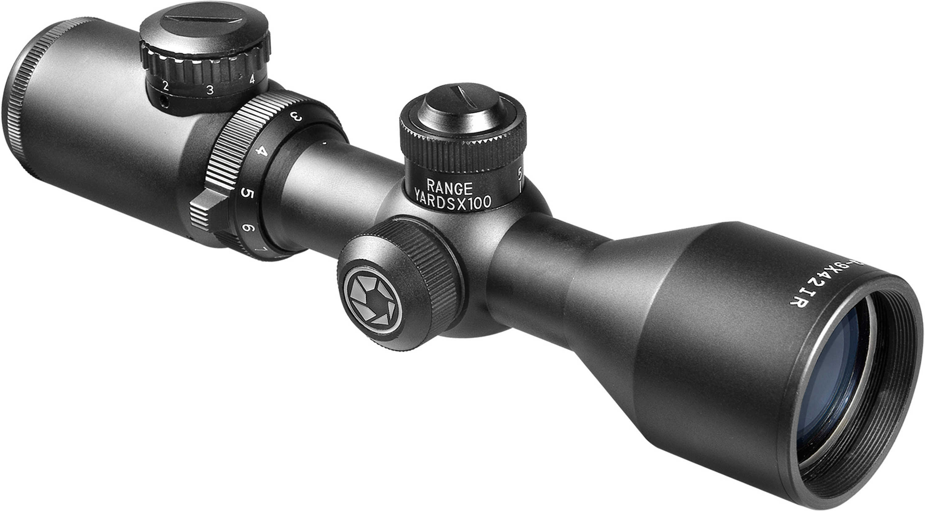 Barska Optics Contour Scope 3-9X42mm, 4A Reticle, Range Adjustment Md: AC10634