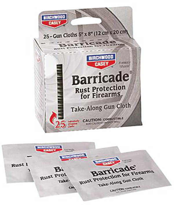 Birchwood Casey Gun Cleaning Wipes/25 Pack Md: 33025