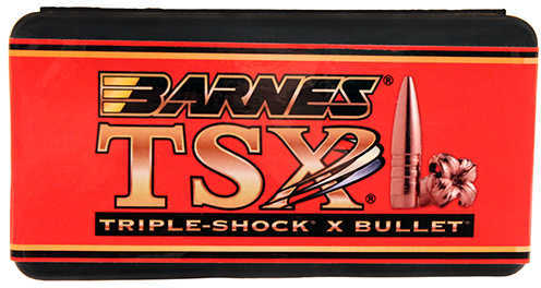 Barnes All Copper Triple-Shock X Bullet 375 Caliber 270 Grain Flat Base 50/Box Md: 37556