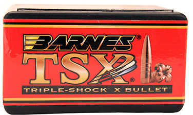 Barnes All Copper Triple-Shock X Bullet 458 Caliber 500 Grain Flat Base 20/Box Md: 45821