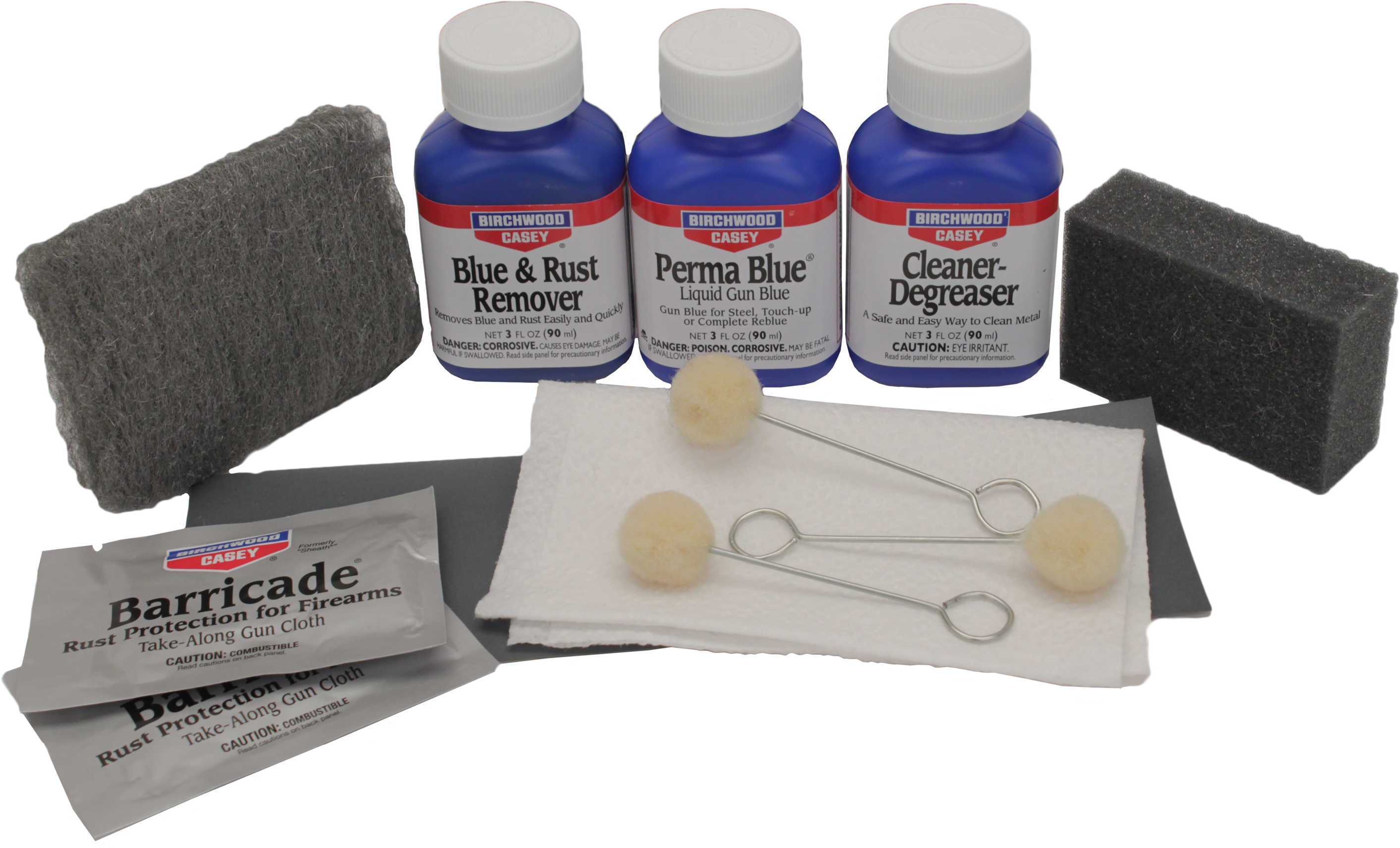 Birchwood Casey 13801 Perma Blue Liquid Gun Kit