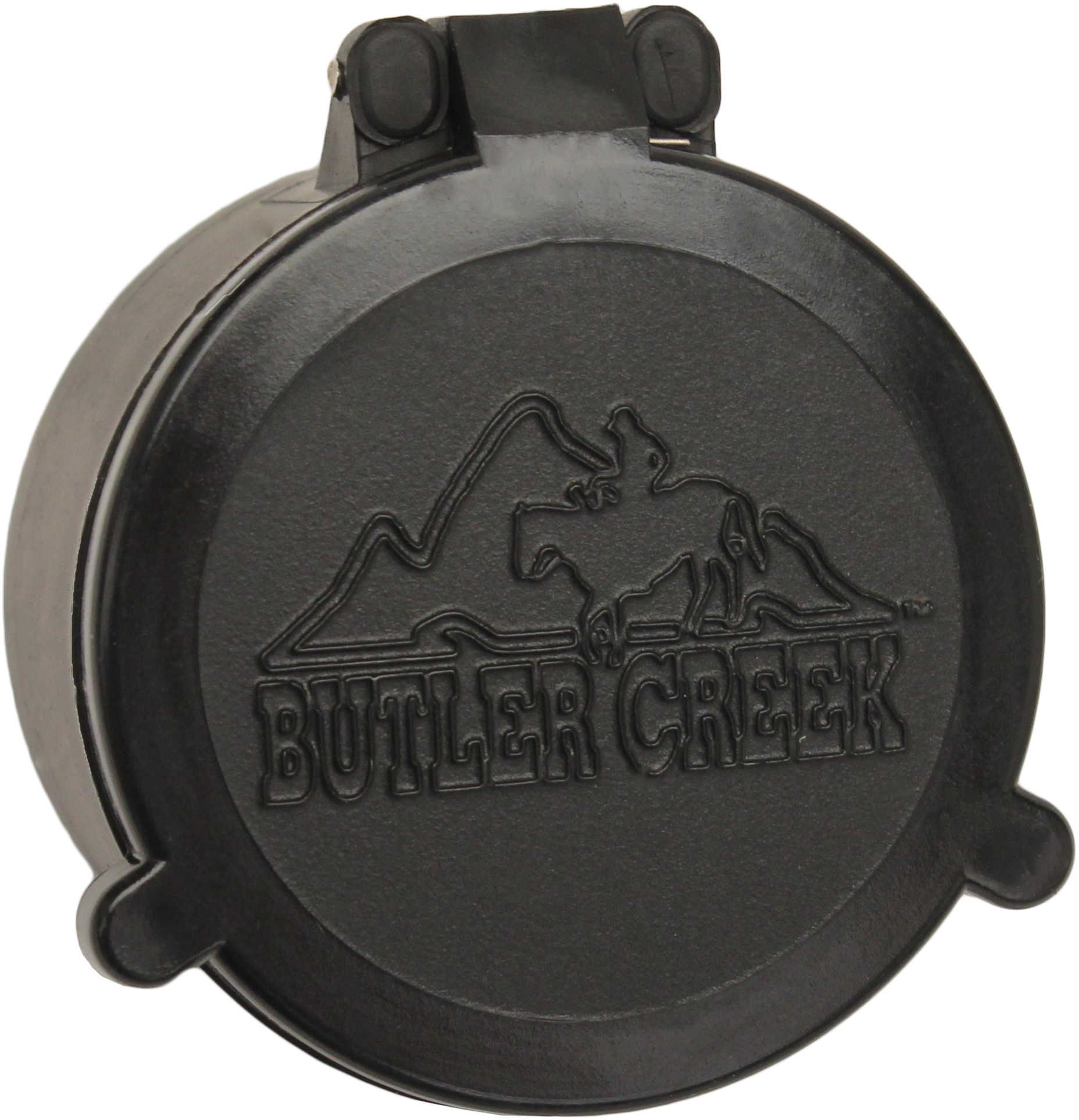 Butler Creek 30280 Flip-Open Scope Cover Objective Lens 48.00mm Slip On Polymer Black