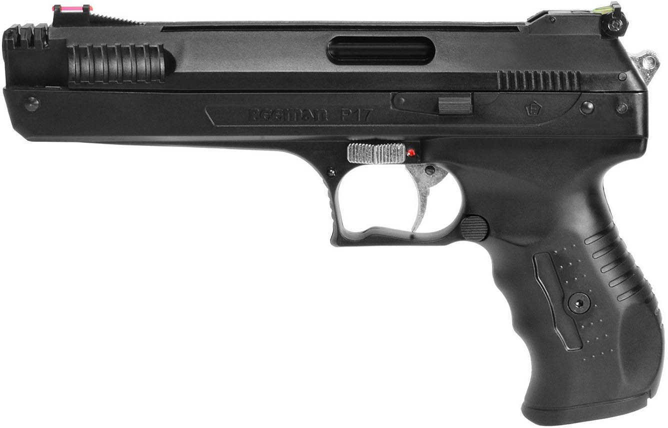 Beeman 2004 Deluxe Air Pistol .177 Pellet Post Front/Adj Rear Syn Grip/Frame Black