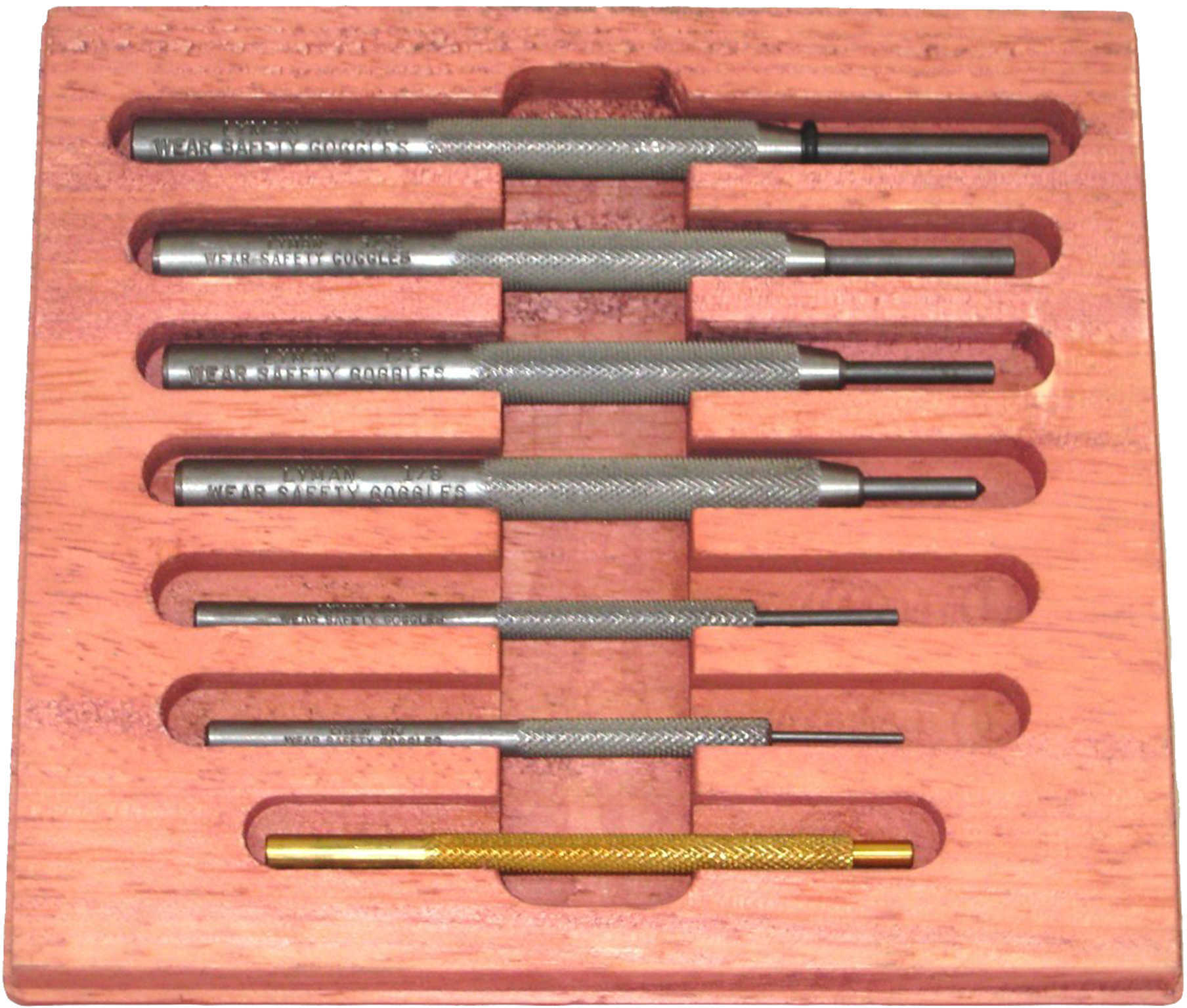 Lyman 7031273 Gunsmith Punch Set 6 Piece