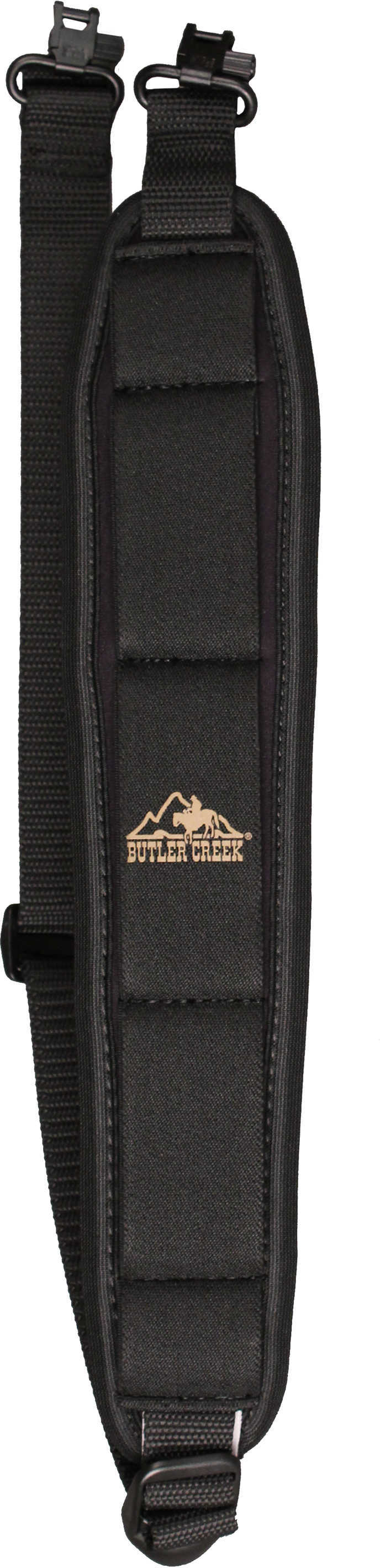 Butler Creek 81013 Comfort Stretch Rifle with Swivel 44" x 2.25" 1" Neoprene Black