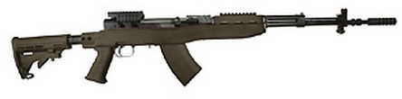 Tapco SKS T6 Olive Drab Green Collapsible Stock/Blade Bayonet Cut Md: STK66167G