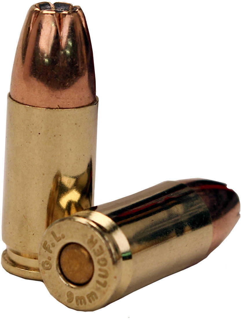 9mm Luger 147 Grain Hollow Point 25 Rounds Fiocchi Ammunition