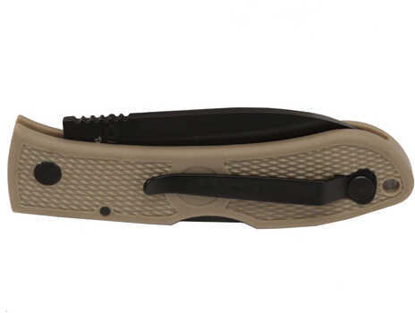 Kabar Dozier Folder Hunter Knife With Coyote Brown Zytel Handle Md: 4062Cb