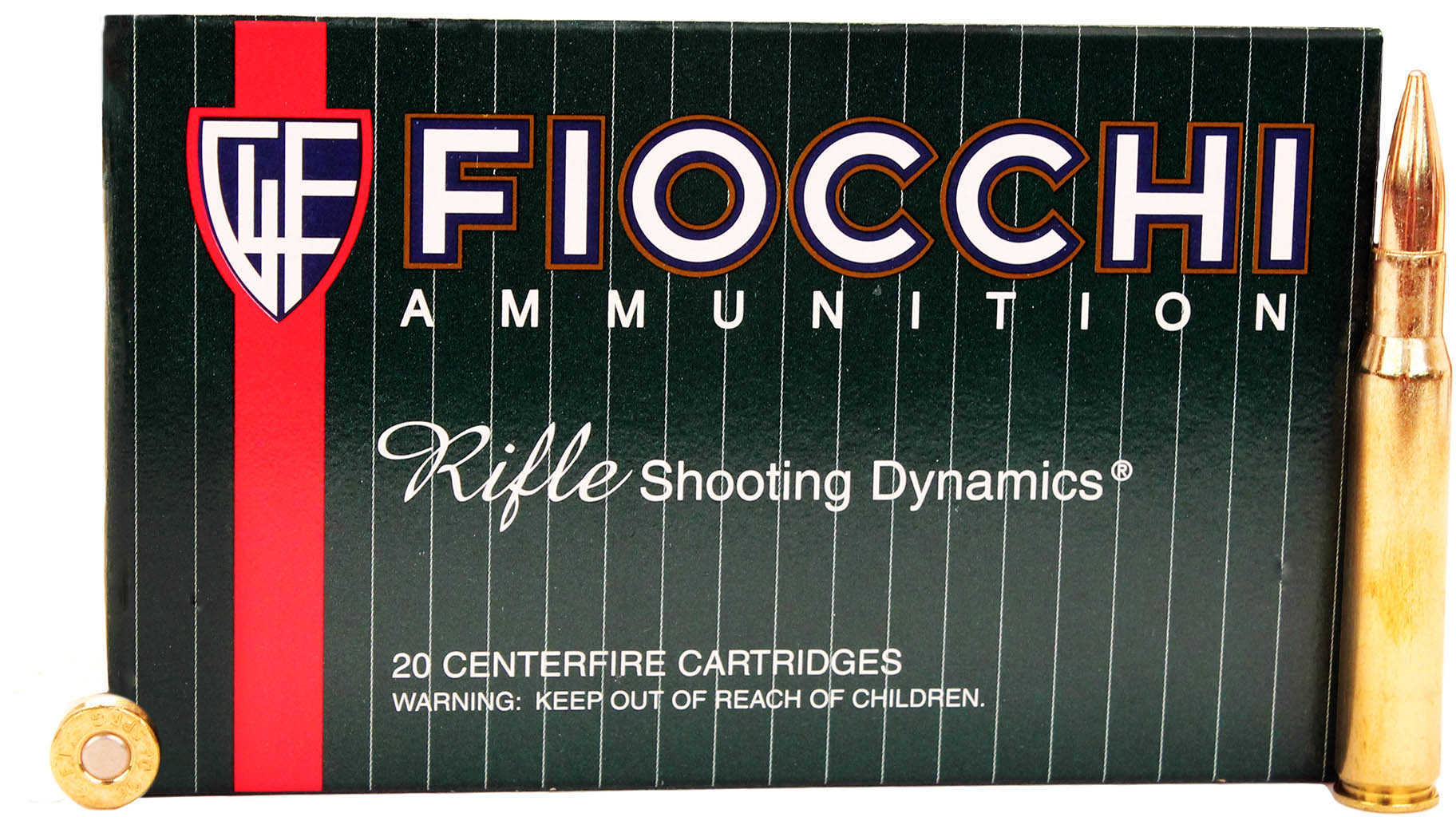 30-06 Springfield 150 Grain Full Metal Jacket 20 Rounds Fiocchi Ammunition