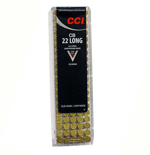 22 Long 29 Grain Lead 100 Rounds CCI Ammunition