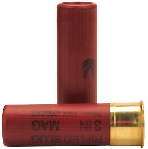 12 Gauge 3" Lead Slug  1-1/4 oz 5 Rounds Federal Shotgun Ammunition