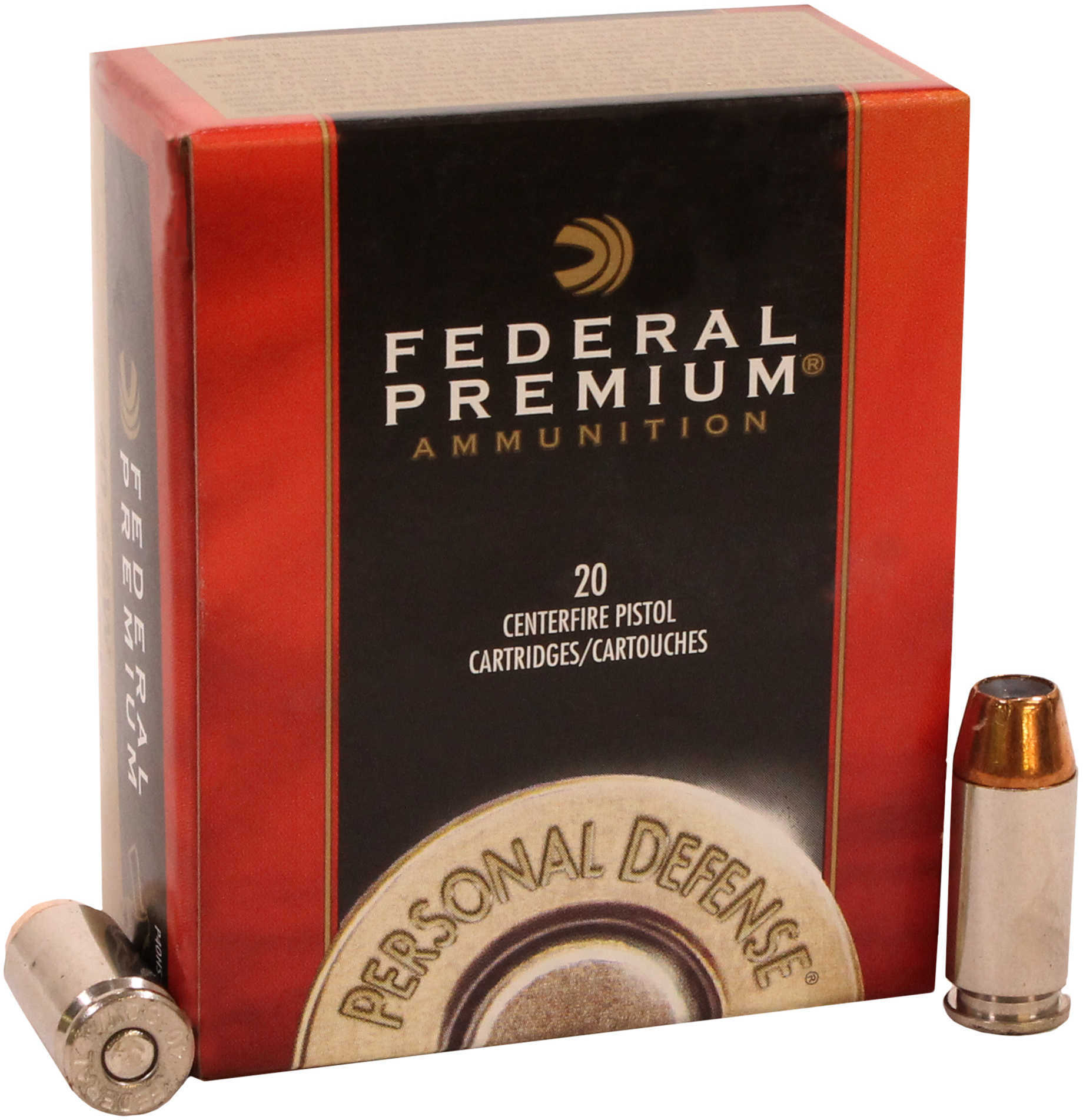 40 S&W 155 Grain Hollow Point 20 Rounds Federal Ammunition