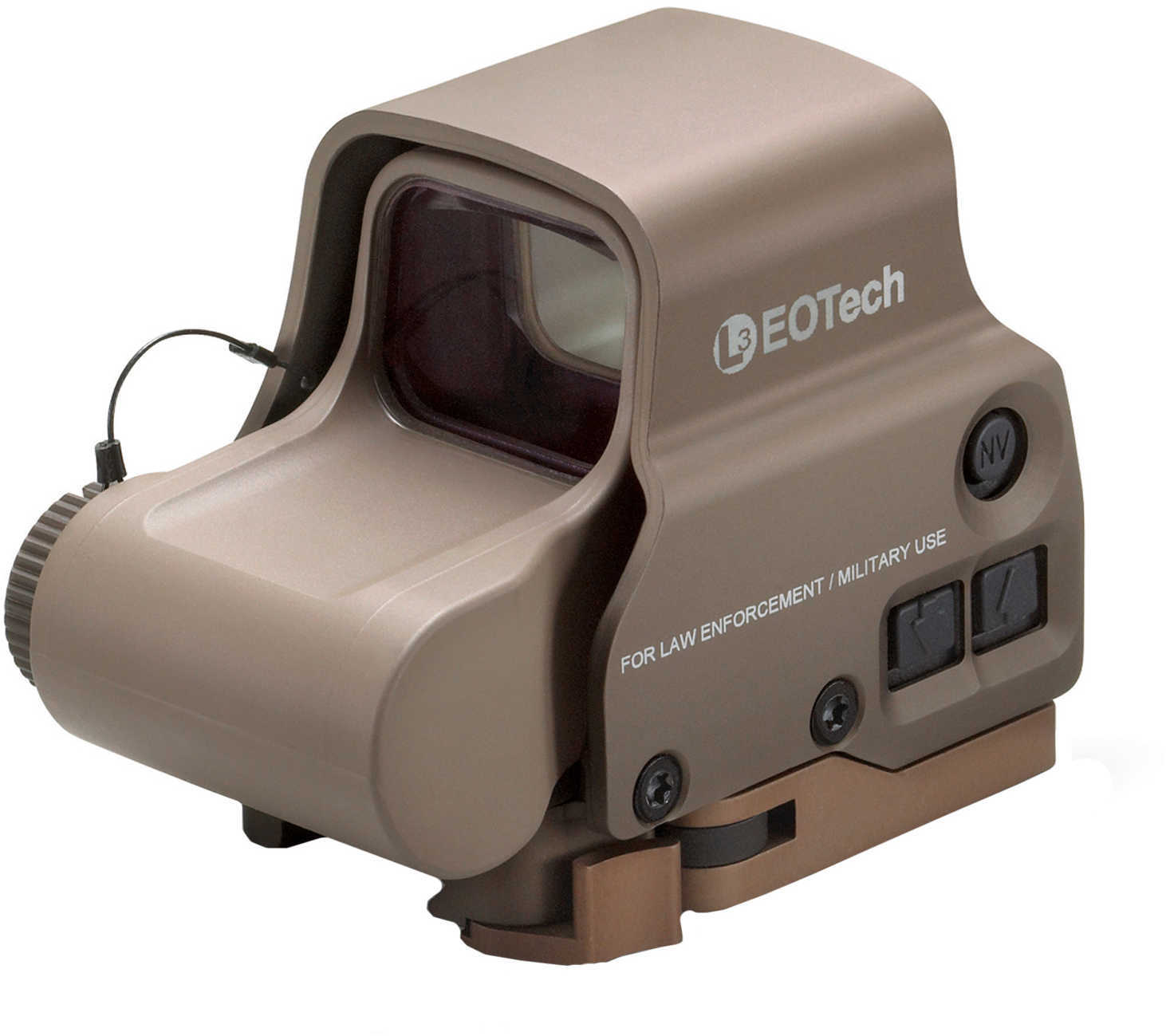 Eotech EXPS34 Holographic Weapon Sight 1x 68 MOA Ring/4 Red Dot Black CR123A Lithium