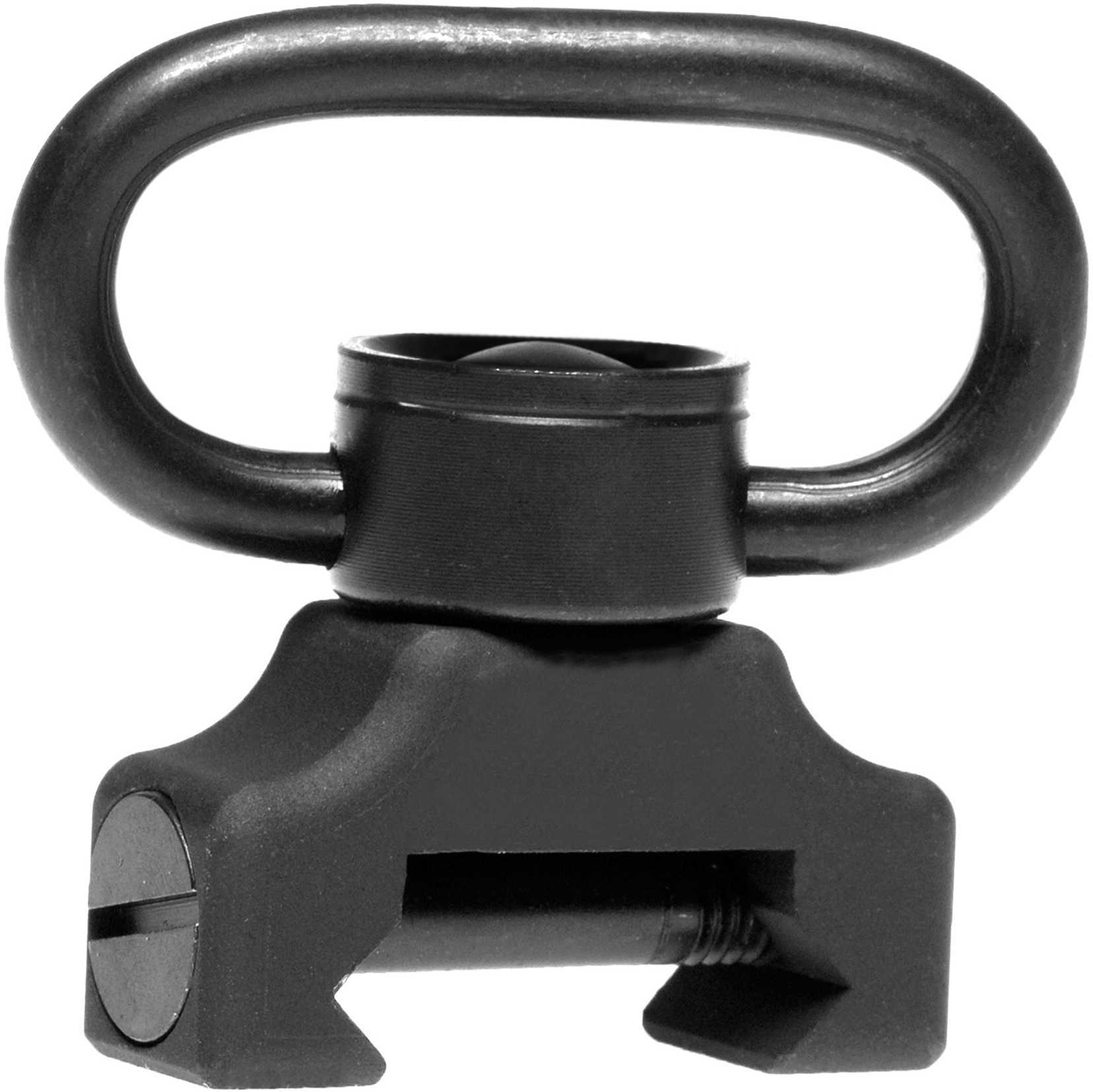 Troy Ind PBS00BT00 Quick Detach Rail Mount Universal Black Metal