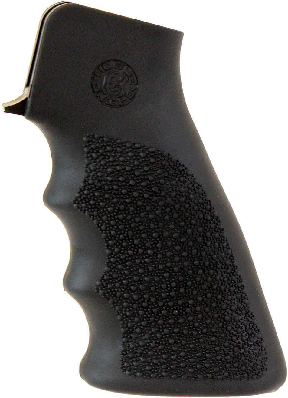 Hogue 15000 Rubber Grip with Finger Grooves AR-15 Black