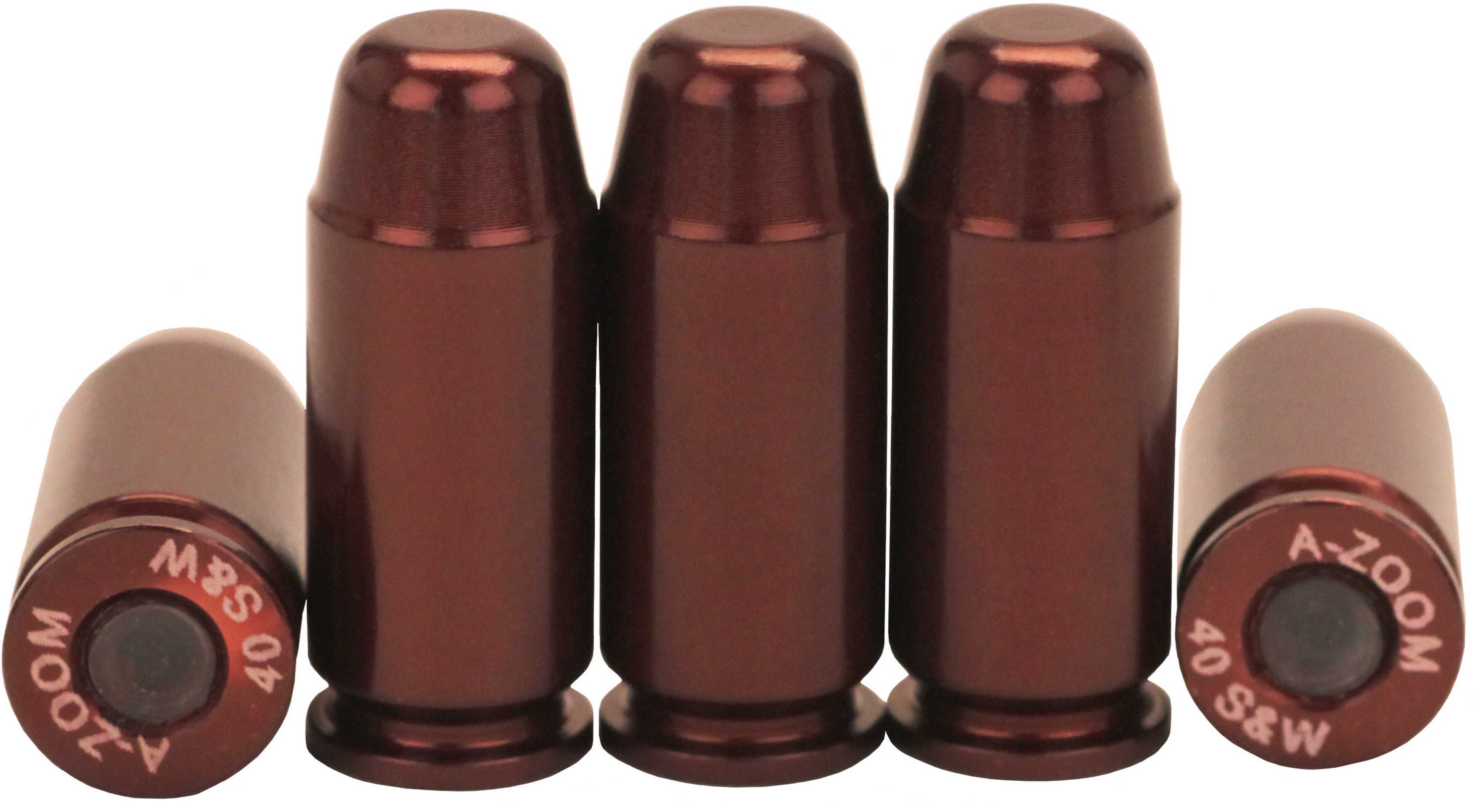 A-Zoom Snap Caps 40 S&W 5Pk