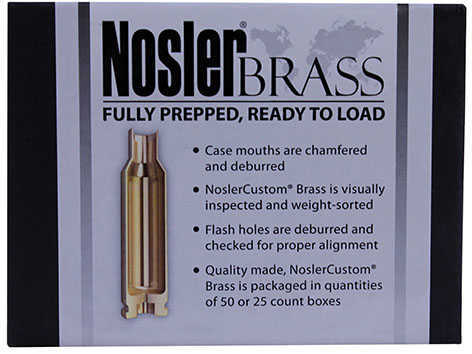 Nosler Brass 300 Win Mag 50/Box