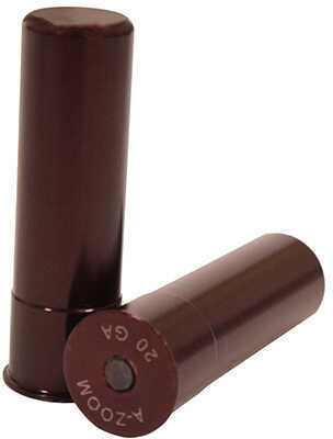 A-Zoom Precision Metal Snap Caps 20 Gauge, 2 Per Pack For Safety Training, Function Testing Or safely decocking Without