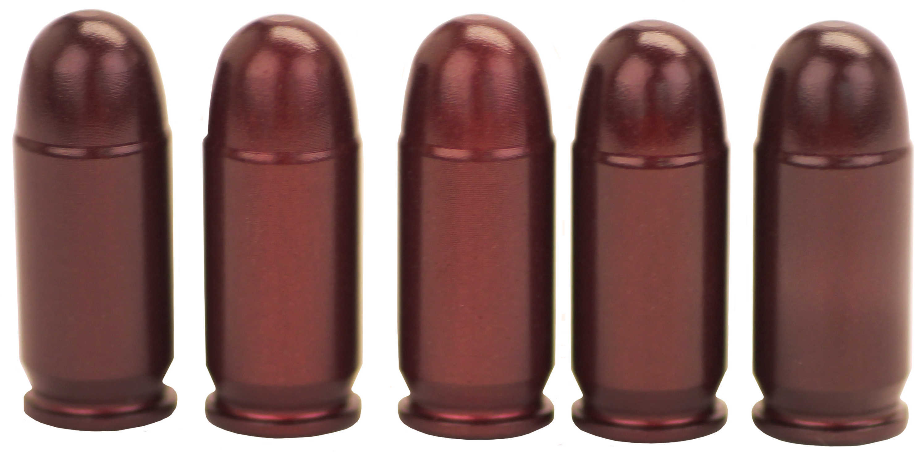 A-Zoom Precision Metal Snap Caps 380 Auto, 5 Per Pack For Safety Training, Function Testing Or safely decocking Without