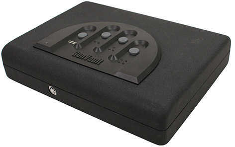 GunVault MicroVault Biometric 11" X 8" X 2" - Notebook-Style Design Allows You To Take Your Handgun Or Valuables With Y