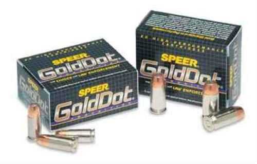 SpeerI 44 Mag 240 Grain Gold Dot Hollow Point Per 20 Ammunition Md: 23973