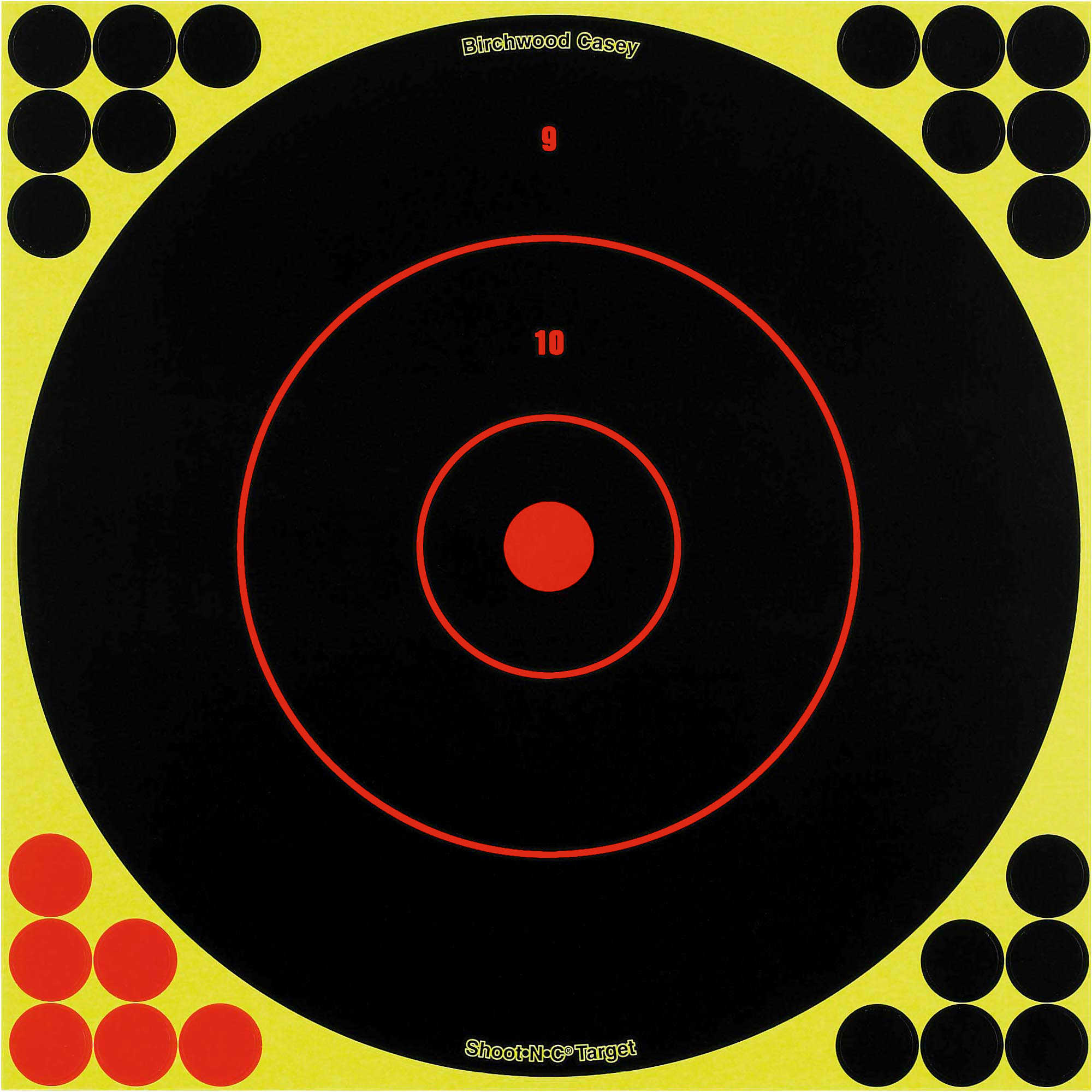 Birchwood Casey 34012 Shoot-N-C Self-Adhesive Targets 12" And 17.25" Bull's-Eye