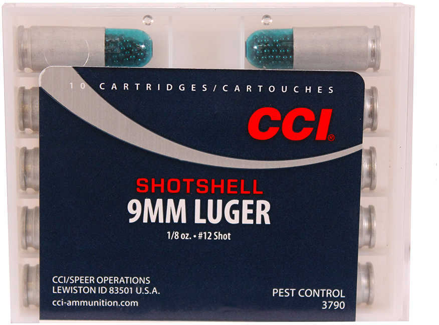 9mm Luger 64 Grain Shotshell 10 Rounds CCI Ammunition