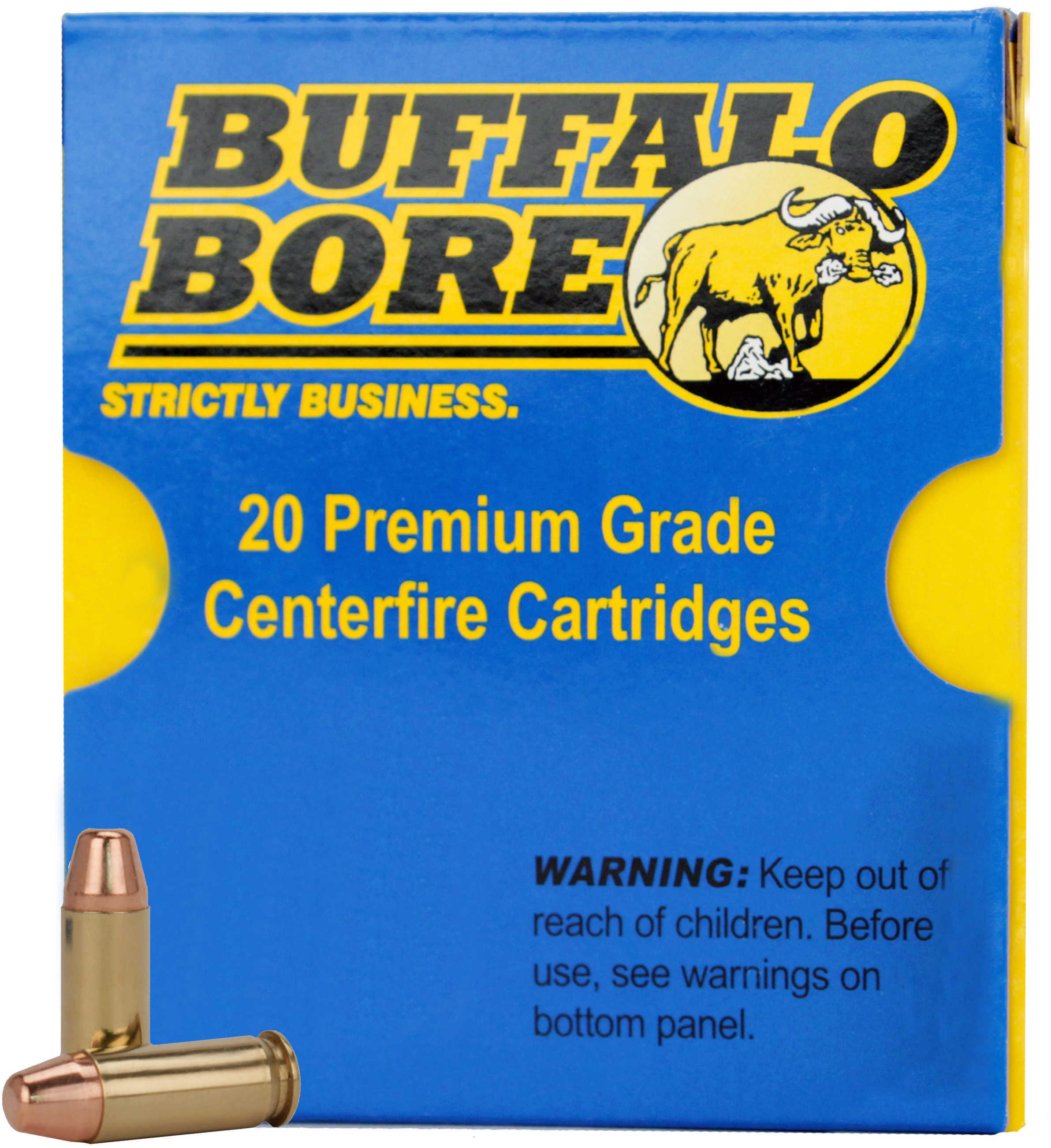 9mm Makarov 115 Grain Lead 20 Rounds Buffalo Bore Ammunition