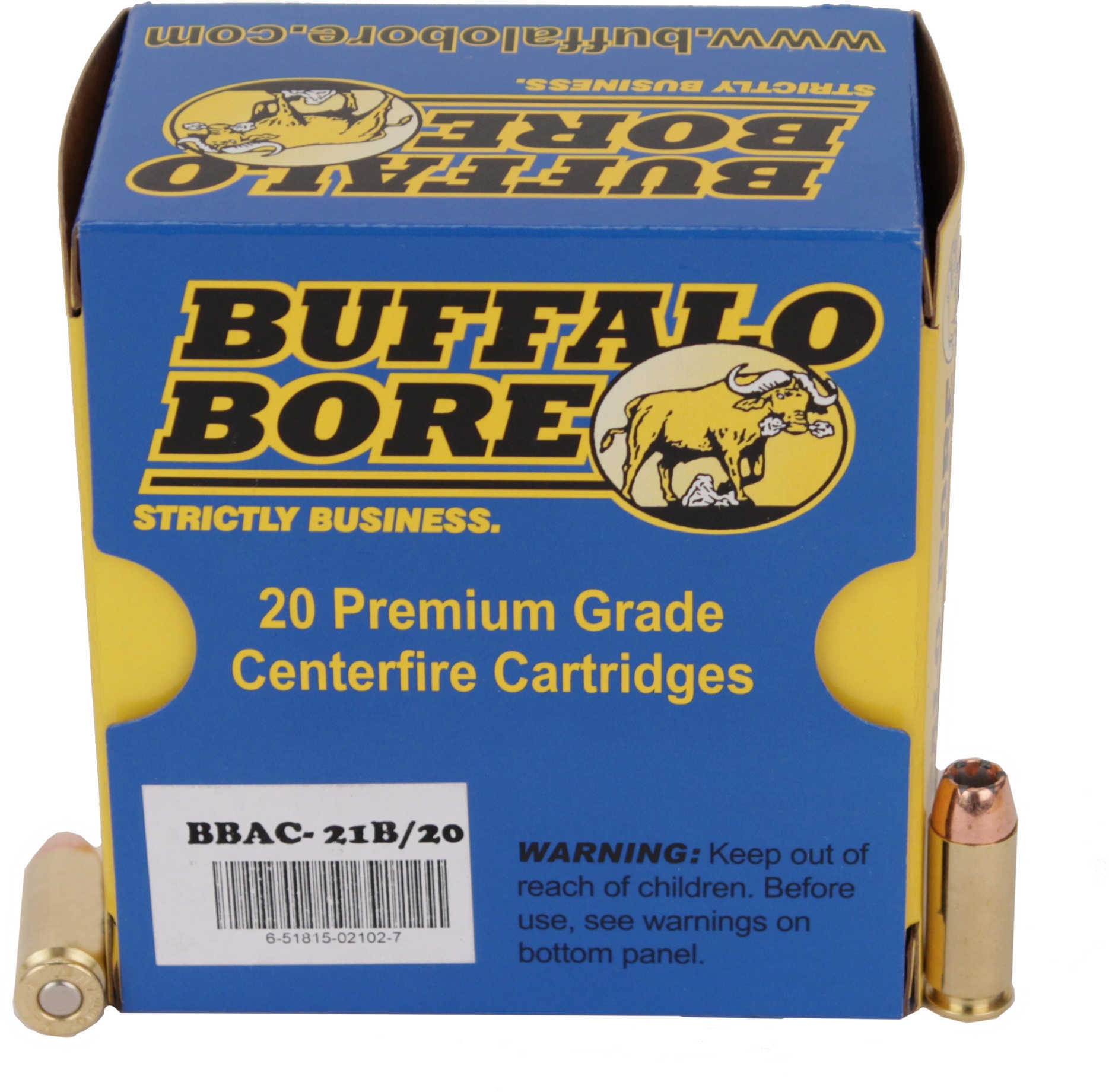 10mm 180 Grain Hollow Point 20 Rounds Buffalo Bore Ammunition