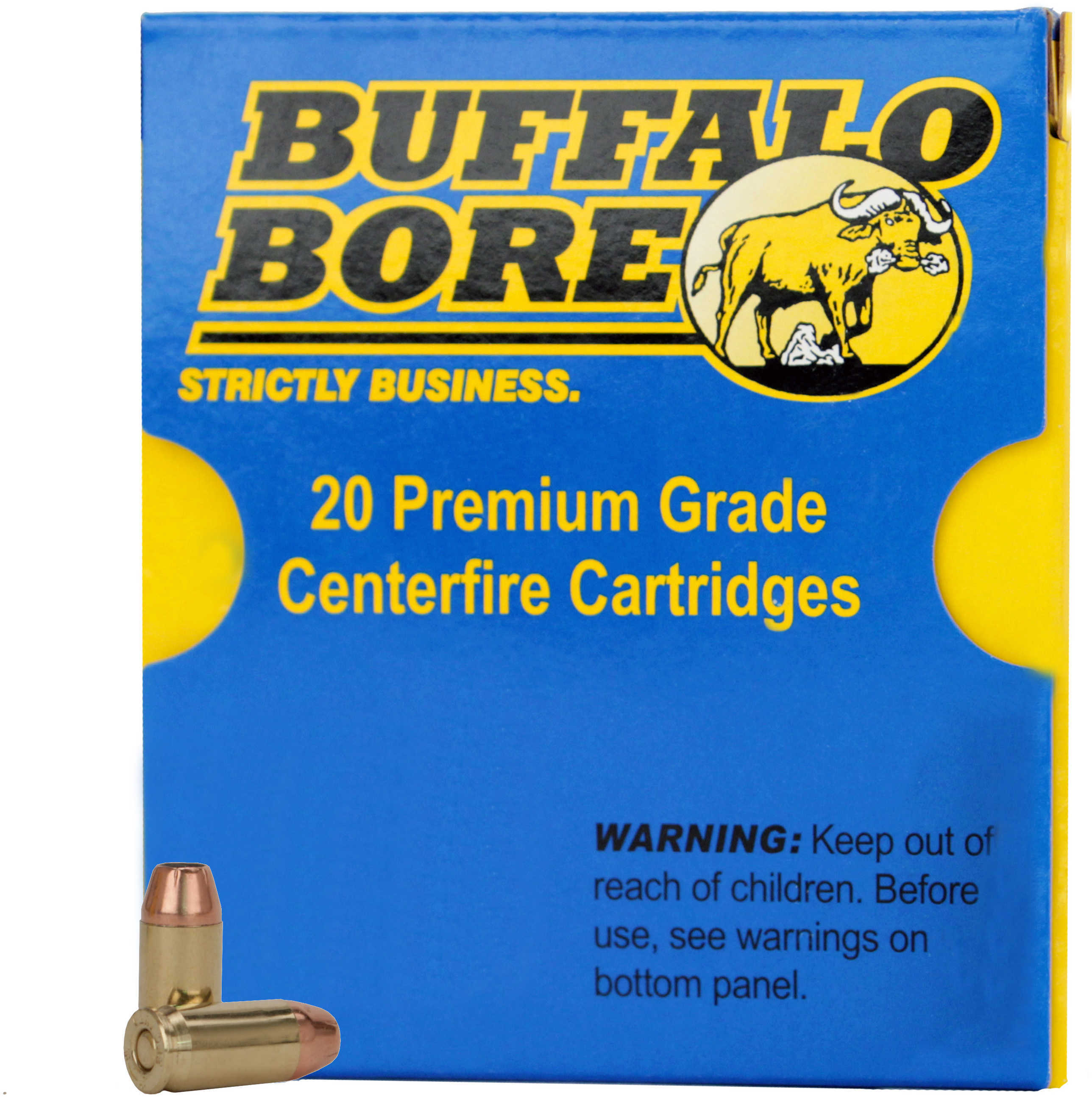 45 Colt 255 Grain Lead 20 Rounds Buffalo Bore Ammunition