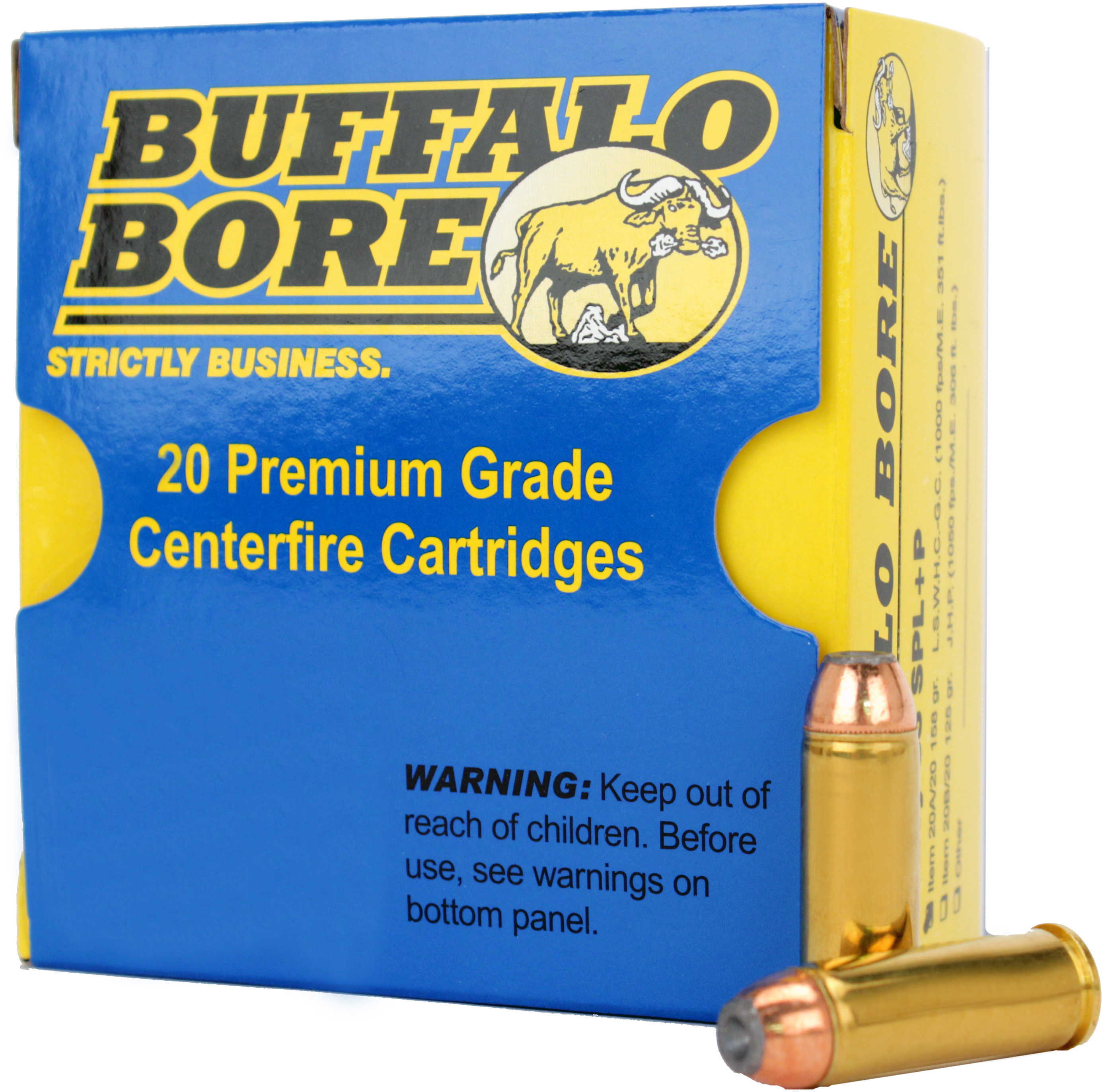 45 Colt 260 Grain Hollow Point 20 Rounds Buffalo Bore Ammunition
