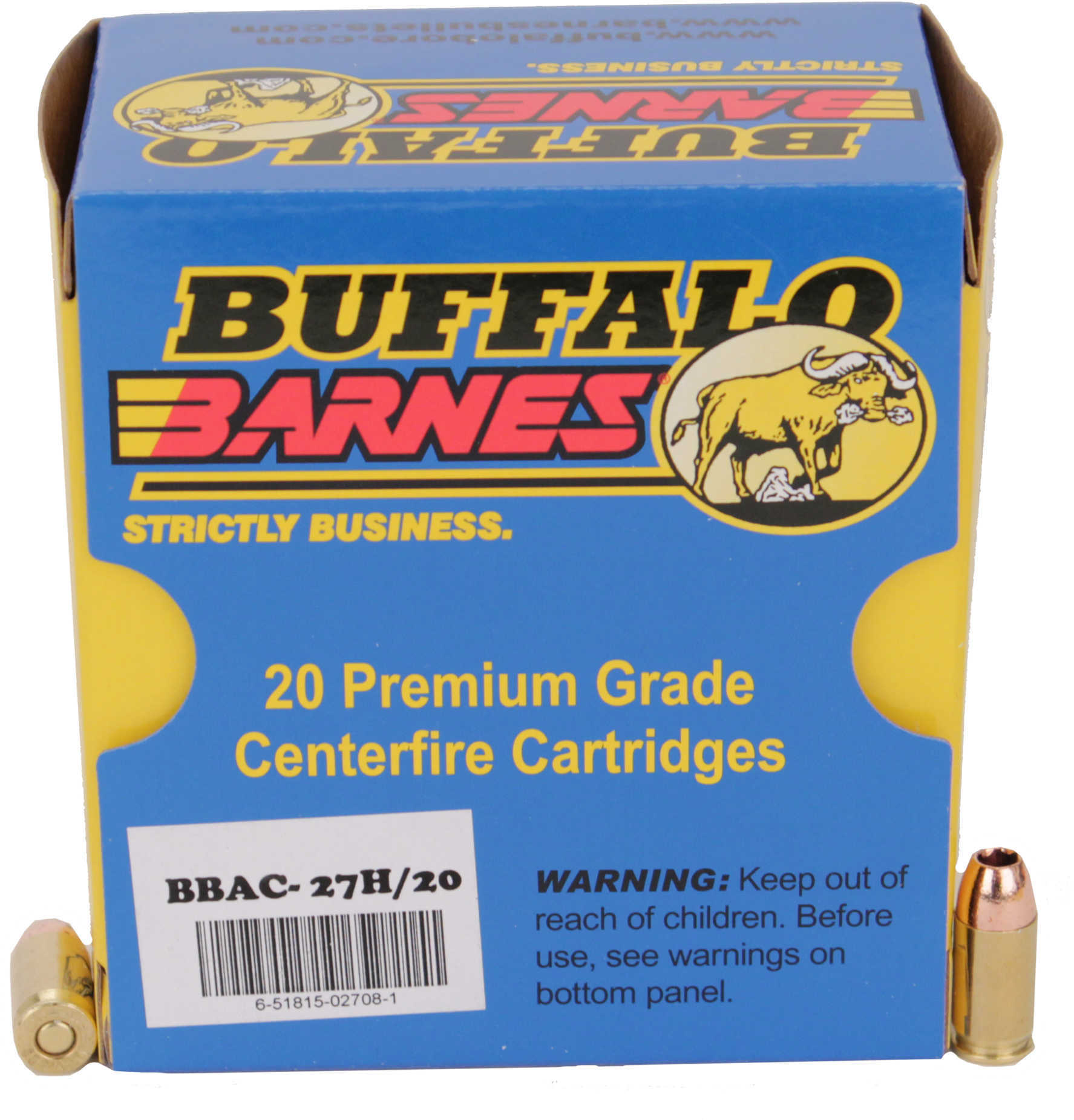 380 ACP 80 Grain Hollow Point 20 Rounds Buffalo Bore Ammunition