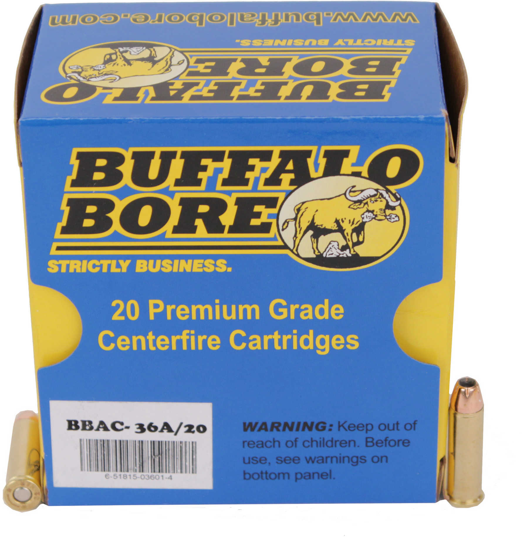 32 H&R MAG 100 Grain Hollow Point 20 Rounds Buffalo Bore Ammunition