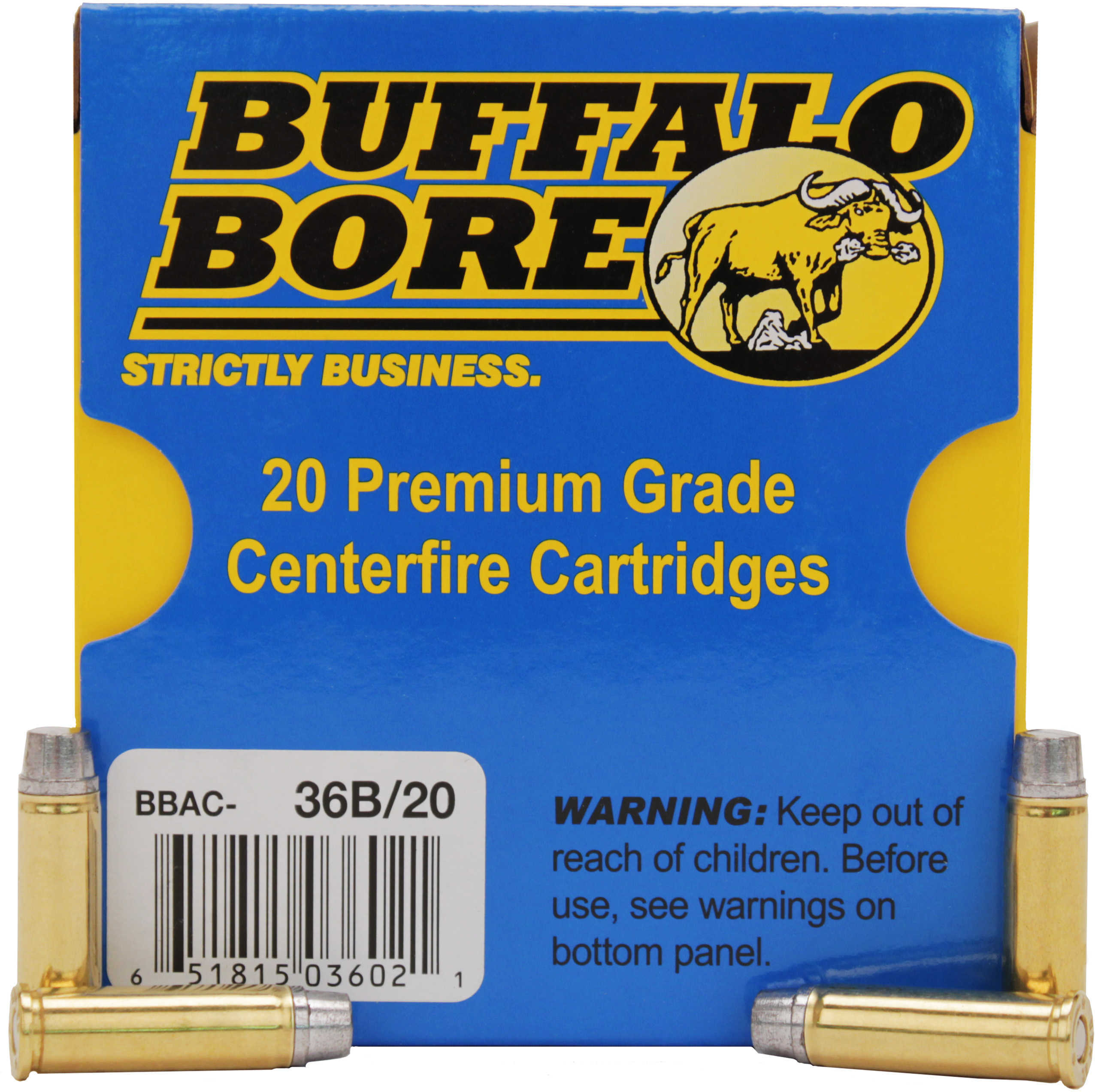 32 H&R MAG 130 Grain Lead 20 Rounds Buffalo Bore Ammunition