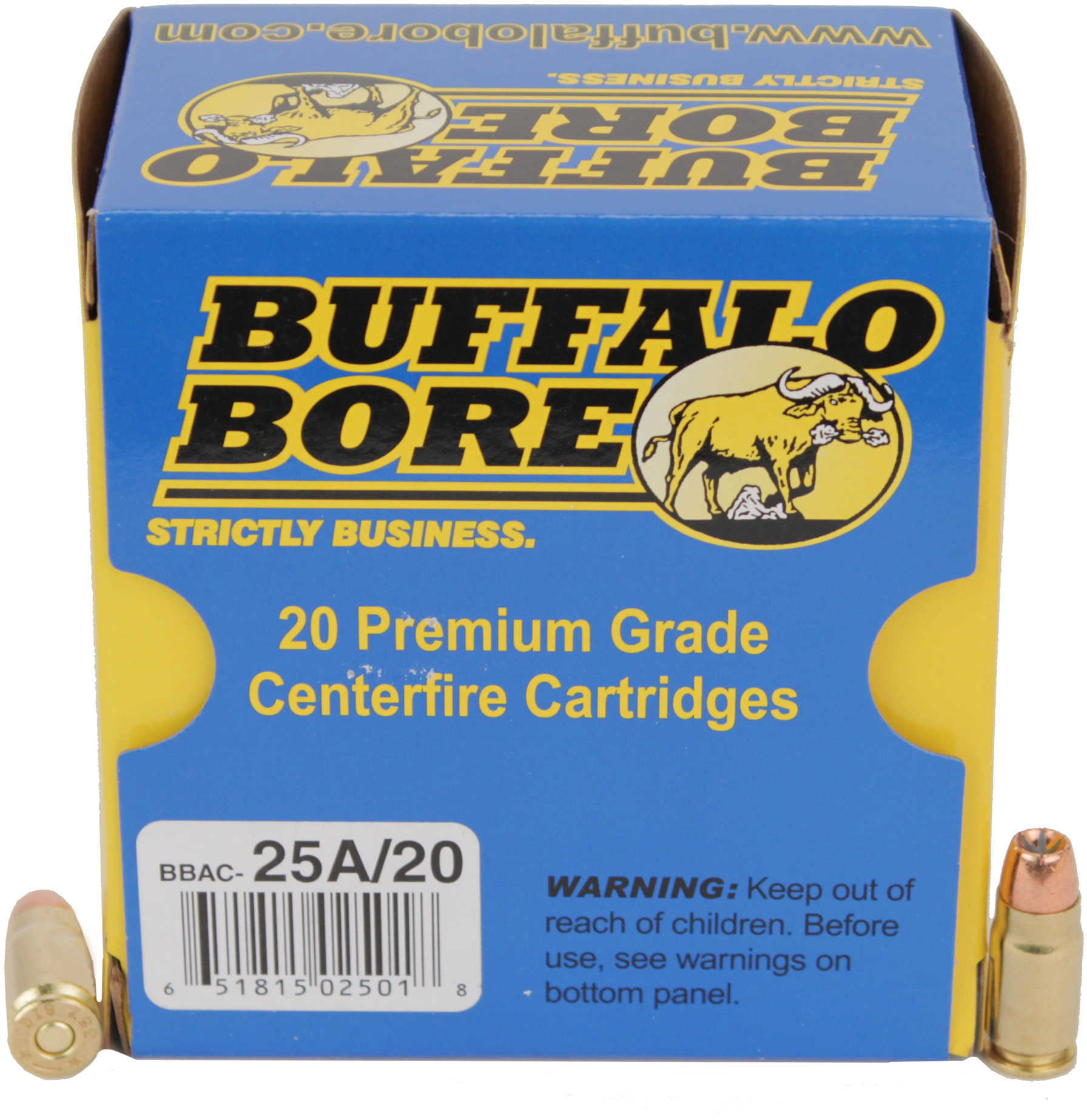 357 Sig 125 Grain Hollow Point 20 Rounds Buffalo Bore Ammunition