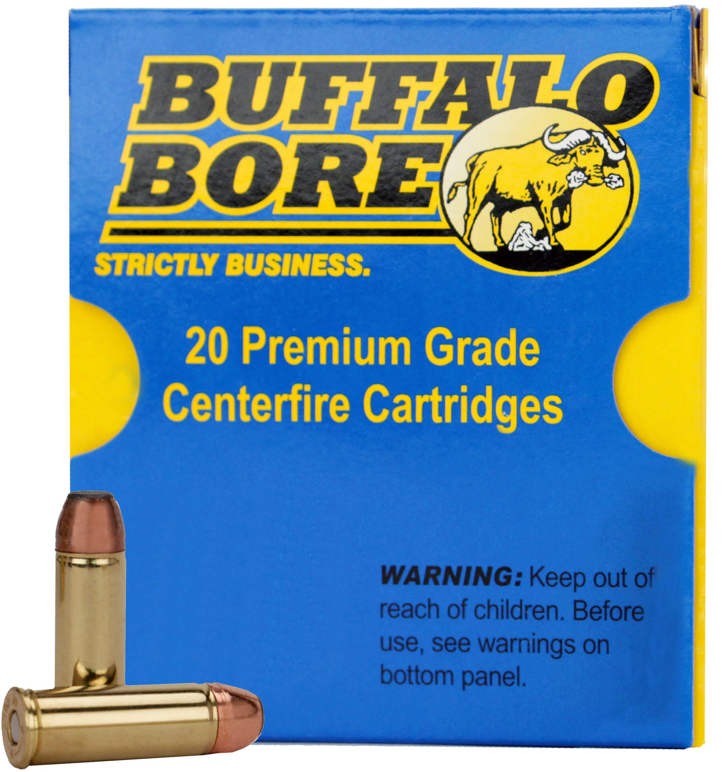 45 Colt 300 Grain Soft Point 20 Rounds Buffalo Bore Ammunition