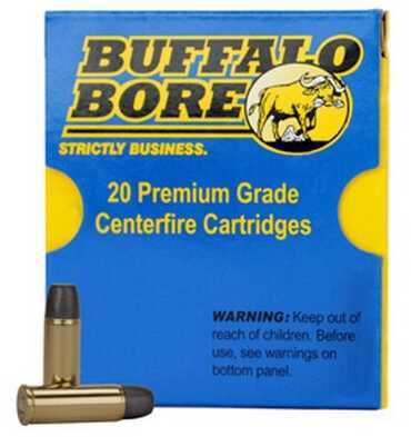 38 Super Automatic 124 Grain Hollow Point 20 Rounds Buffalo Bore Ammunition