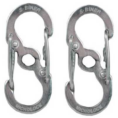 Nite Ize MicroLock Stainless Steel S-Biner 2 Pack