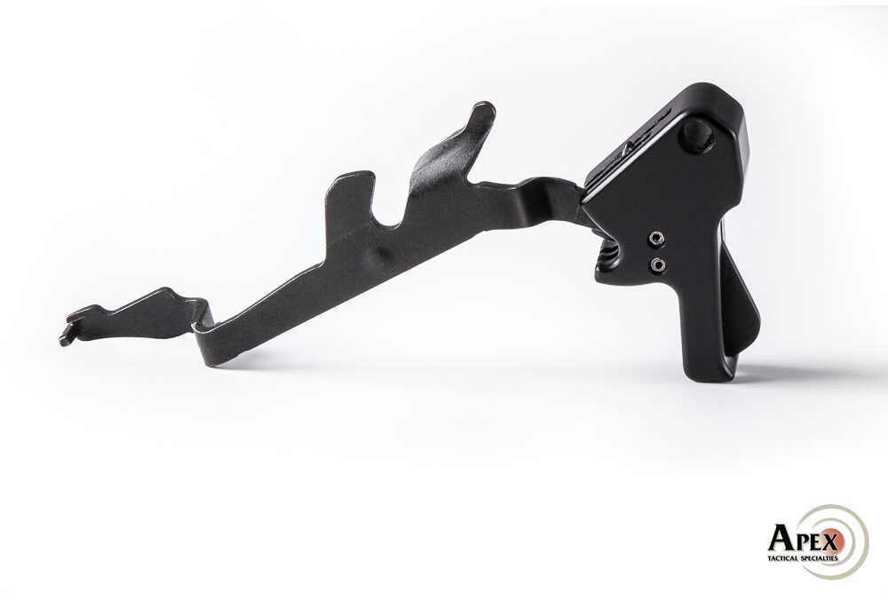 Apex Tactical Specialties Trigger Bar Black Flat Faced Forward Set Sear & with Tuned 118-110