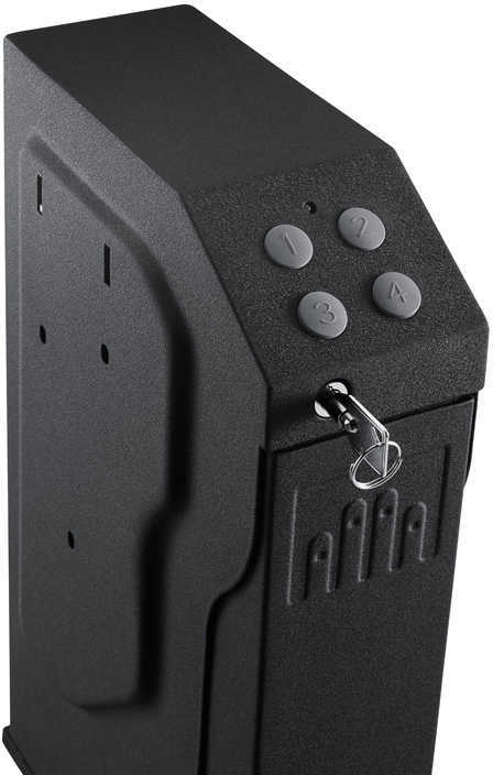 GunVault Speedvault Standard Safe 6.5"x3.5"x13" Digital Keypad Black SV500