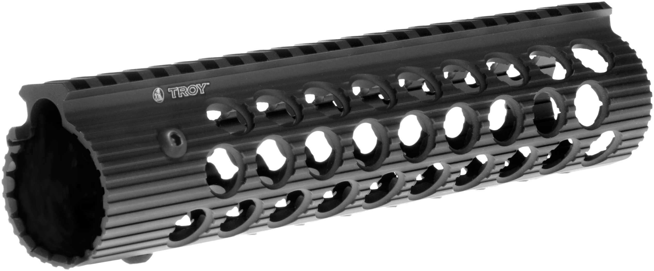 Troy STRXAL190BT1 Alpha AR-15 Rail No Sight 9" Aluminum Black