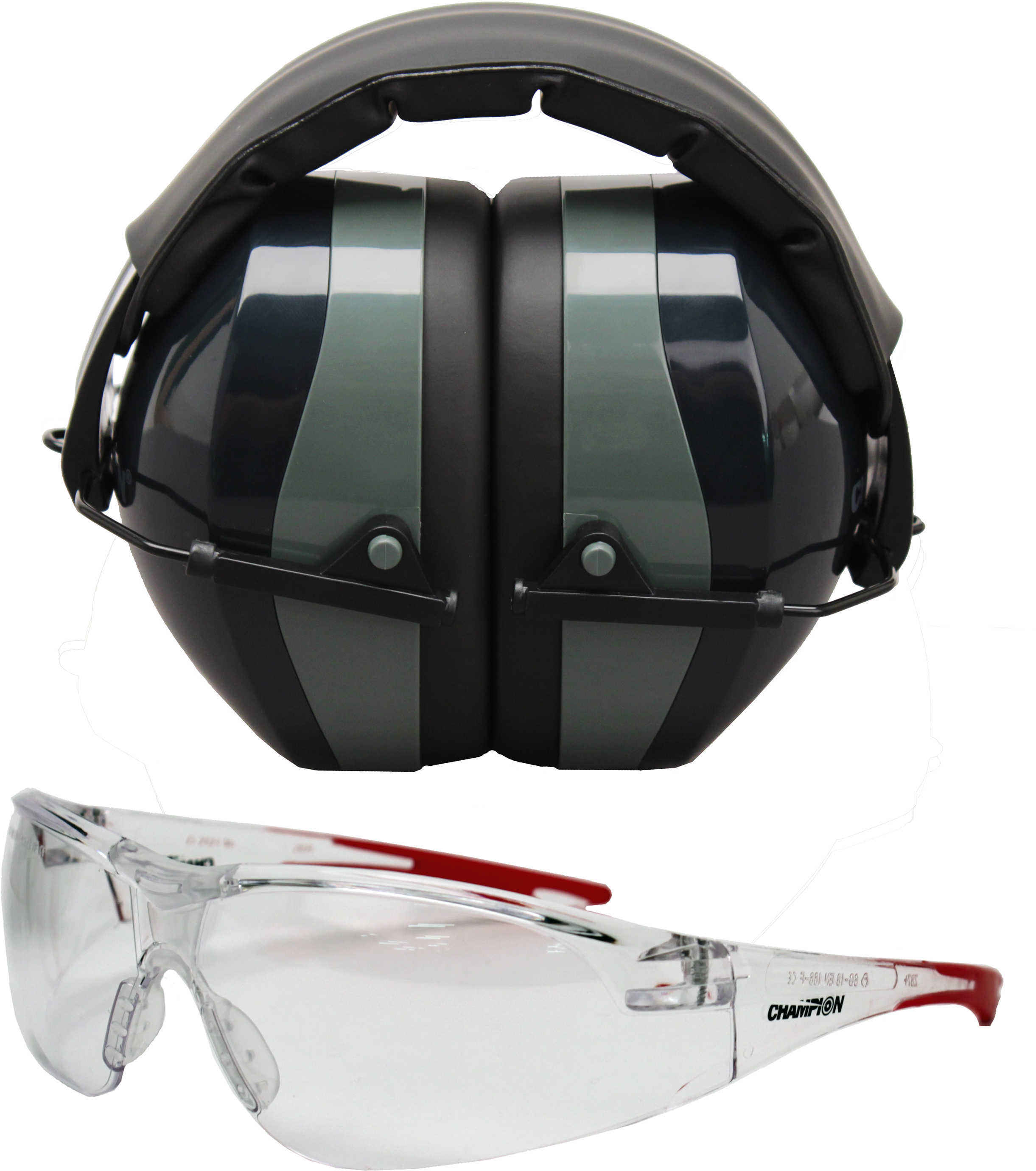 Champ Ballistic EYES & Ears Combo Black