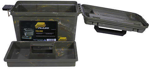 Plano Element-Proof Deep Ammo Box Camo with Tray