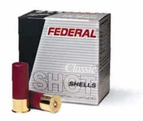 12 Gauge 2-3/4" Lead #6  1-1/16 oz 25 Rounds Federal Shotgun Ammunition