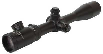 Sightmark SM13011 Triple Duty 8.5-25x 50mm Obj 14.66-4.97 ft @ 100 Yds FOV 30mm Tube Black Matte Finish Illuminated Red/