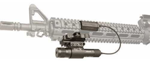 Aimshot Grn Laser W/Rail & Qr Mount