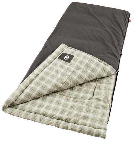 Coleman Heritage 84x40 Inch Rectangle Sleeping Bag Navy