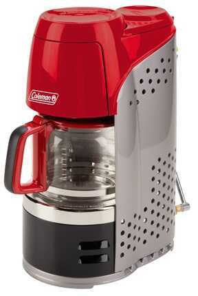 Coleman 10 Cup Portable Prpn Coffmker Rd/Blk/Gry 2000020942