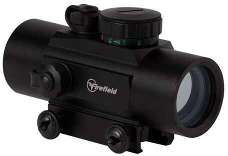 Firefield FF26008 Agility 1x 30mm Illuminated 4 Pattern Red/Green CR2032 Lithium Black Matte